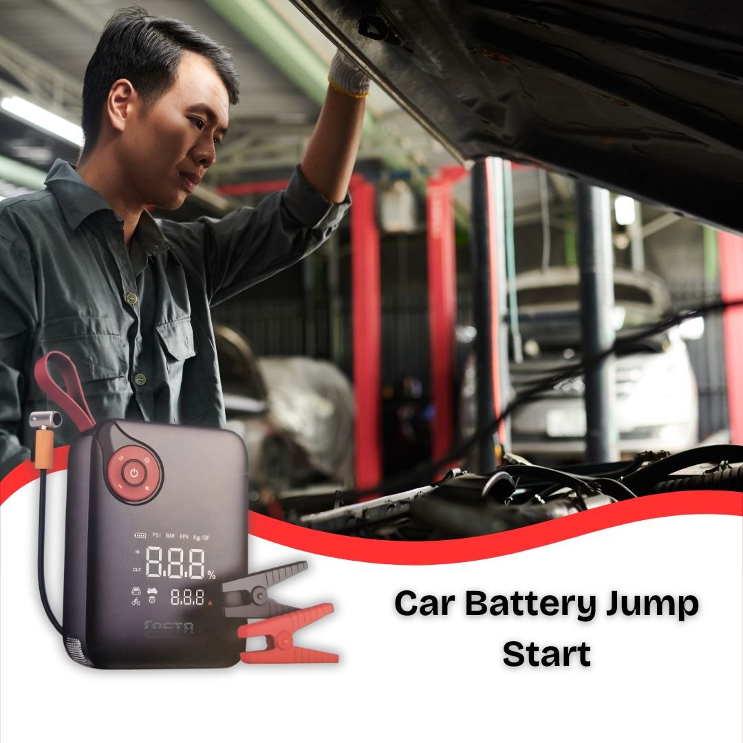 Casta 2 in 1 Jump Starter With Air Compressor - Image 3