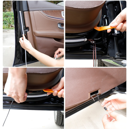 Car Door Safety Warning LED Strip Light – 110 cm – 12v - Image 5