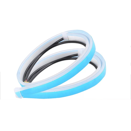 Drl Led Car Headlight Eyebrows Light With Running Turn Signal. - Image 6