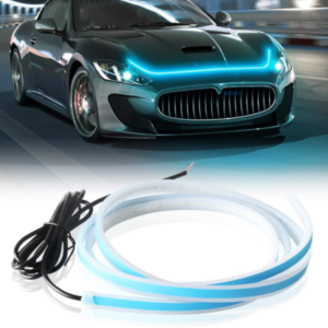 Car LED Hood Daytime Running Light – Waterproof – Flexible – White