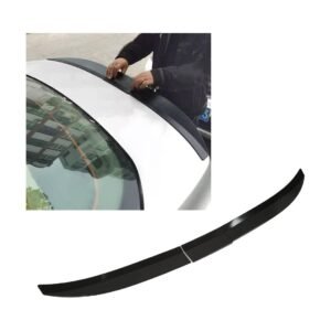 3 Pcs Rear Car Trunk Spoiler Lip -Black