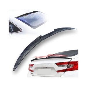 3 Pcs Rear Car Trunk Spoiler Lip -Carbon