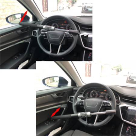Password Steering Wheel Anti Theft Lock - Image 4