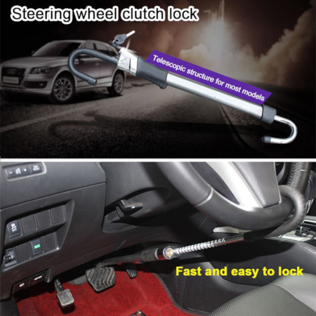 Car Anti Theft Pedal To Steering Wheel Lock – Jewel Lock - Image 6