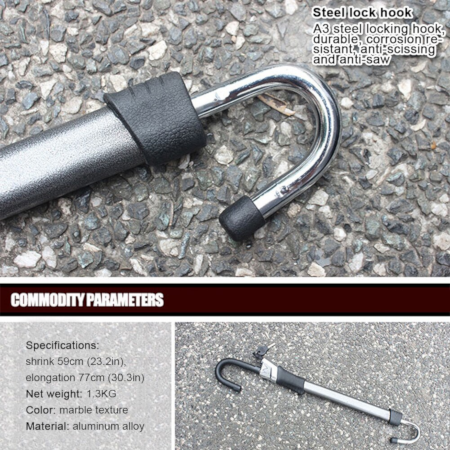 Car Anti Theft Pedal To Steering Wheel Lock – Jewel Lock - Image 5