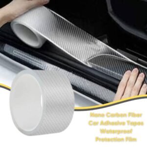 Nano Carbon Fiber Car Adhesive Tapes Waterproof Protection Film – Transparent
