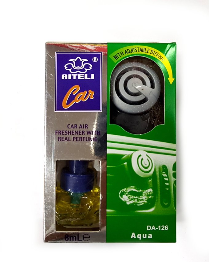 Ambi-Pure Car Air Freshener with AC Vent Clip – 8ml – Aqua