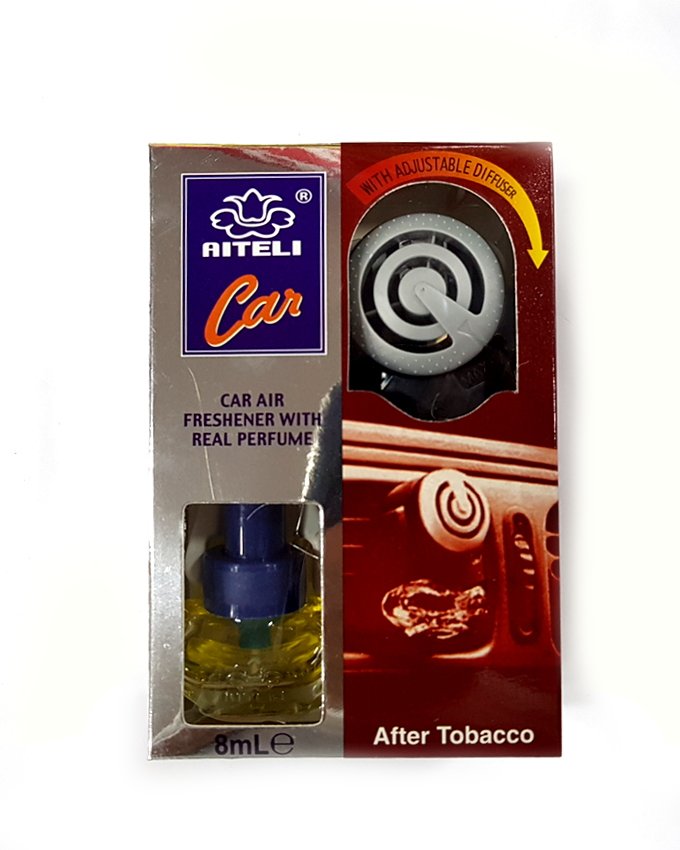 Ambi-Pure Car Air Freshener with AC Vent Clip – 8ml – After Tobacco