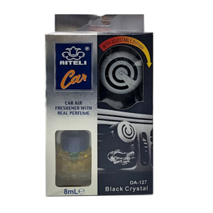 Ambi-Pure Car Air Freshener with AC Vent Clip – 8ml – Black Crystal