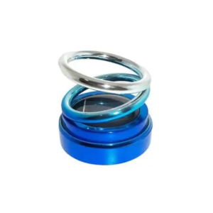 Solar Car Air Freshener Rotating Double-ring – Blue Gradient