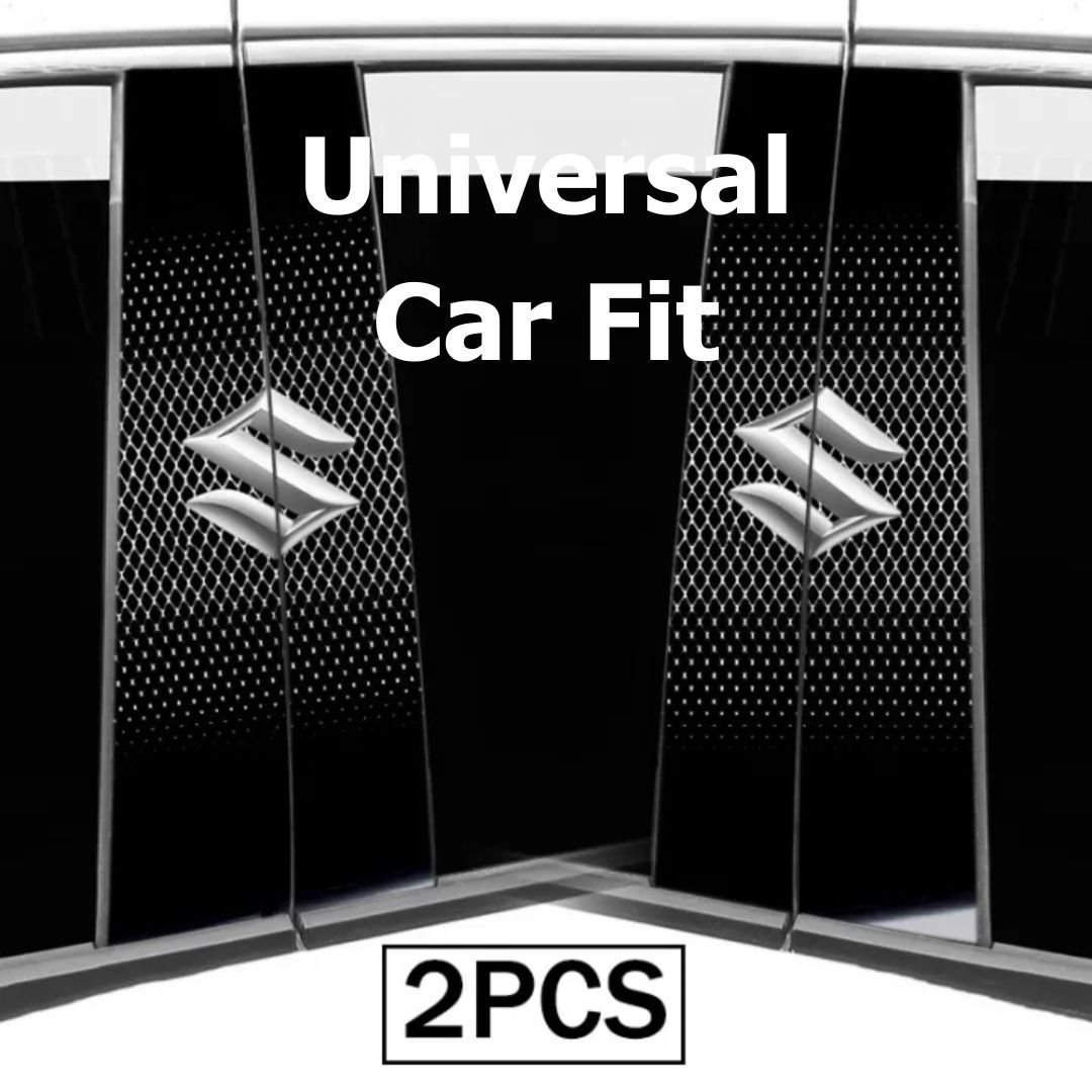 3D Logo Car Pillar Sticker Protective Film for Suzuki - Image 5