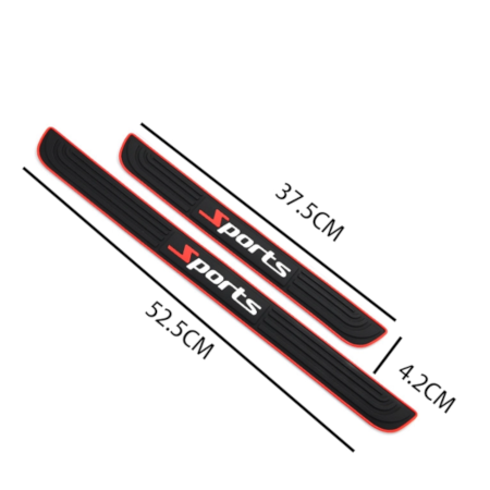 4Pcs Door Sill Protector Car Trim - Image 4