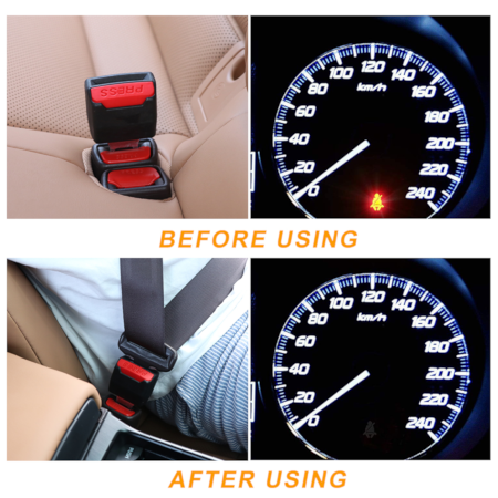 Car Universal Seat Belt Extender Buckles Clip - Image 2
