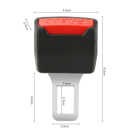 Car Universal Seat Belt Extender Buckles Clip - Image 6