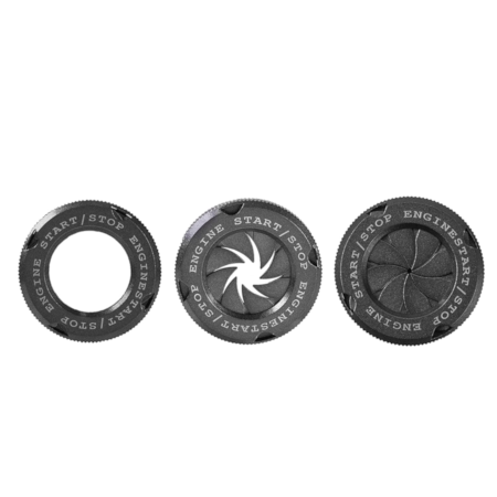 Car Push Start Button Aluminum Cover – Spin Ring – Toyota - Image 3