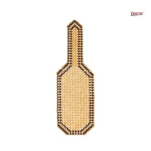 Cool Massage Wood Beads Car Seat Cushion – Beige