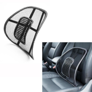 Car Lumbar Support Massage Mesh Cushion