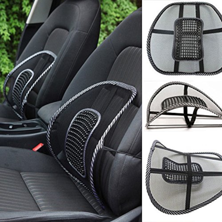 Car Lumbar Support Massage Mesh Cushion - Image 4