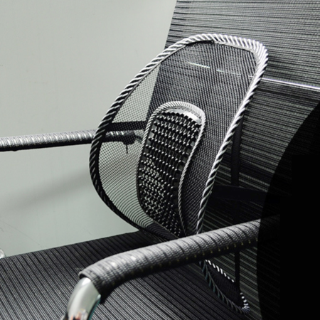 Car Lumbar Support Massage Mesh Cushion - Image 6