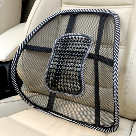 Car Lumbar Support Massage Mesh Cushion - Image 7