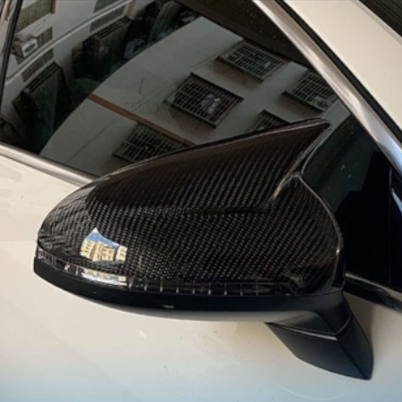 Batman Style Carbon Fiber Side Mirror Covers For Toyota Yaris 2019-2024 - Image 3