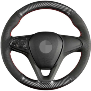 Elite Stitch Car Steering Wheel Protector Cover – Carbon Fiber