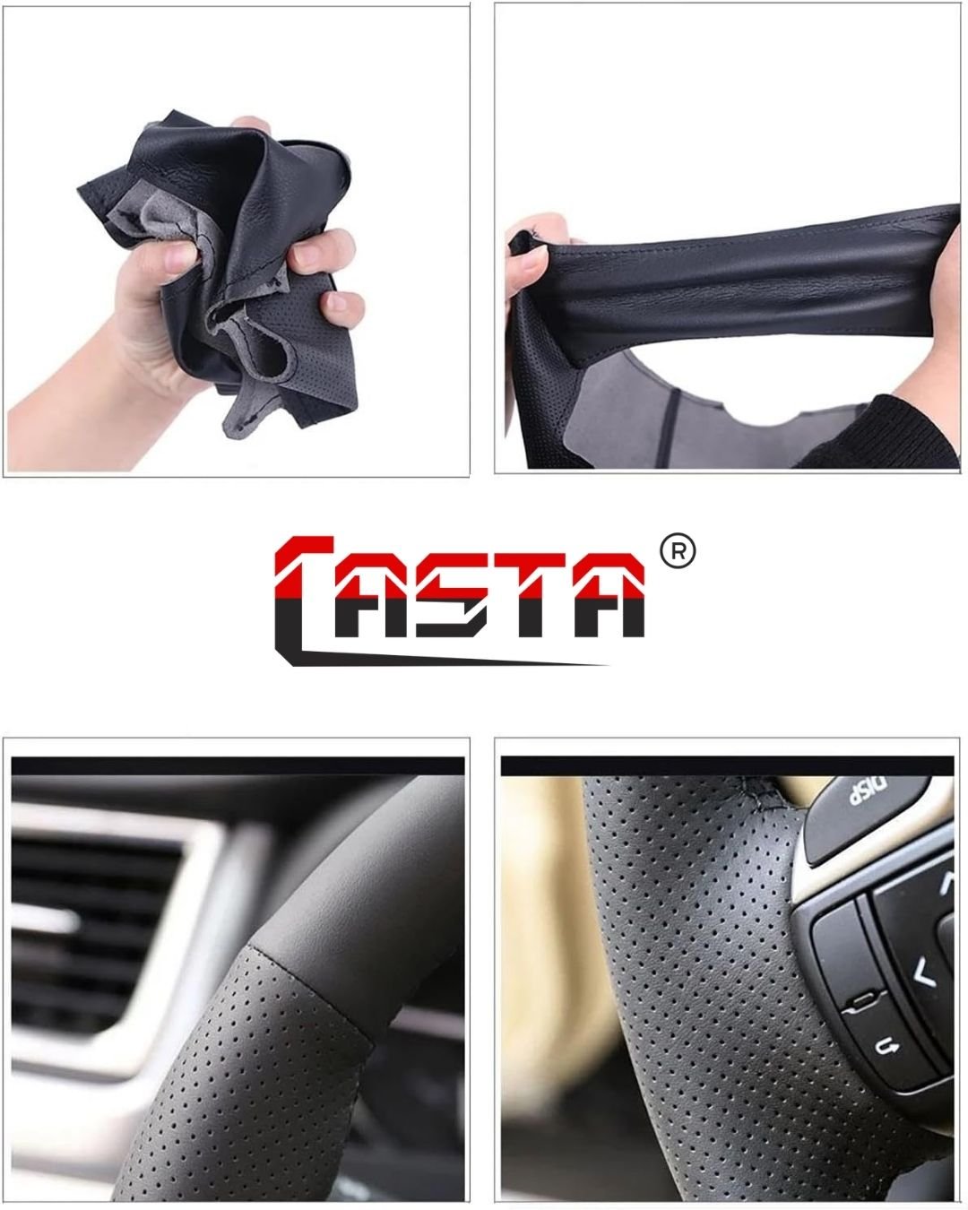 Elite Stitch Car Steering Wheel Protector Cover – Super Deluxe #19 - Image 8