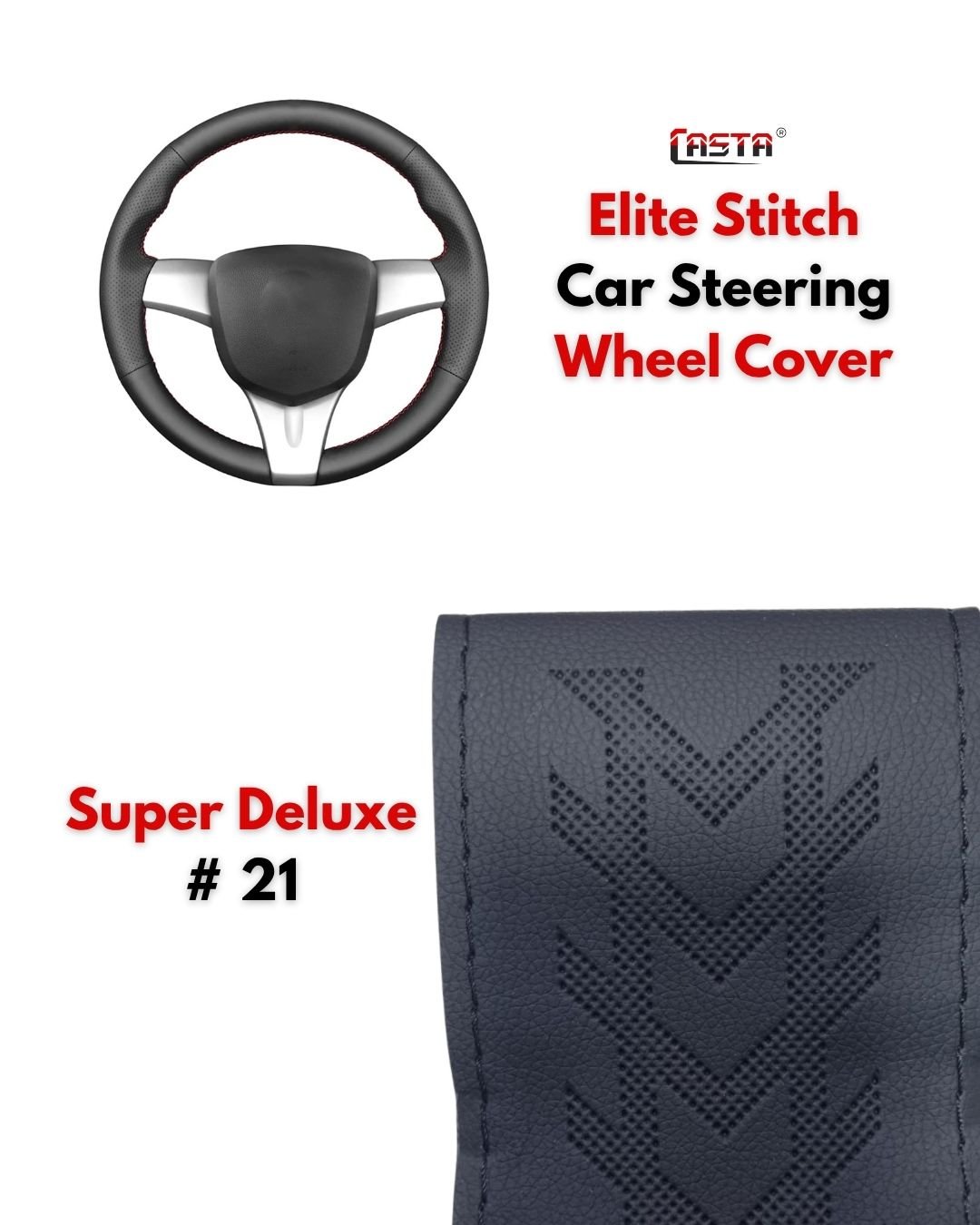 Elite Stitch Car Steering Wheel Protector Cover – Super Deluxe #21