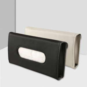 Car Leather Sun visor Tissue Holder