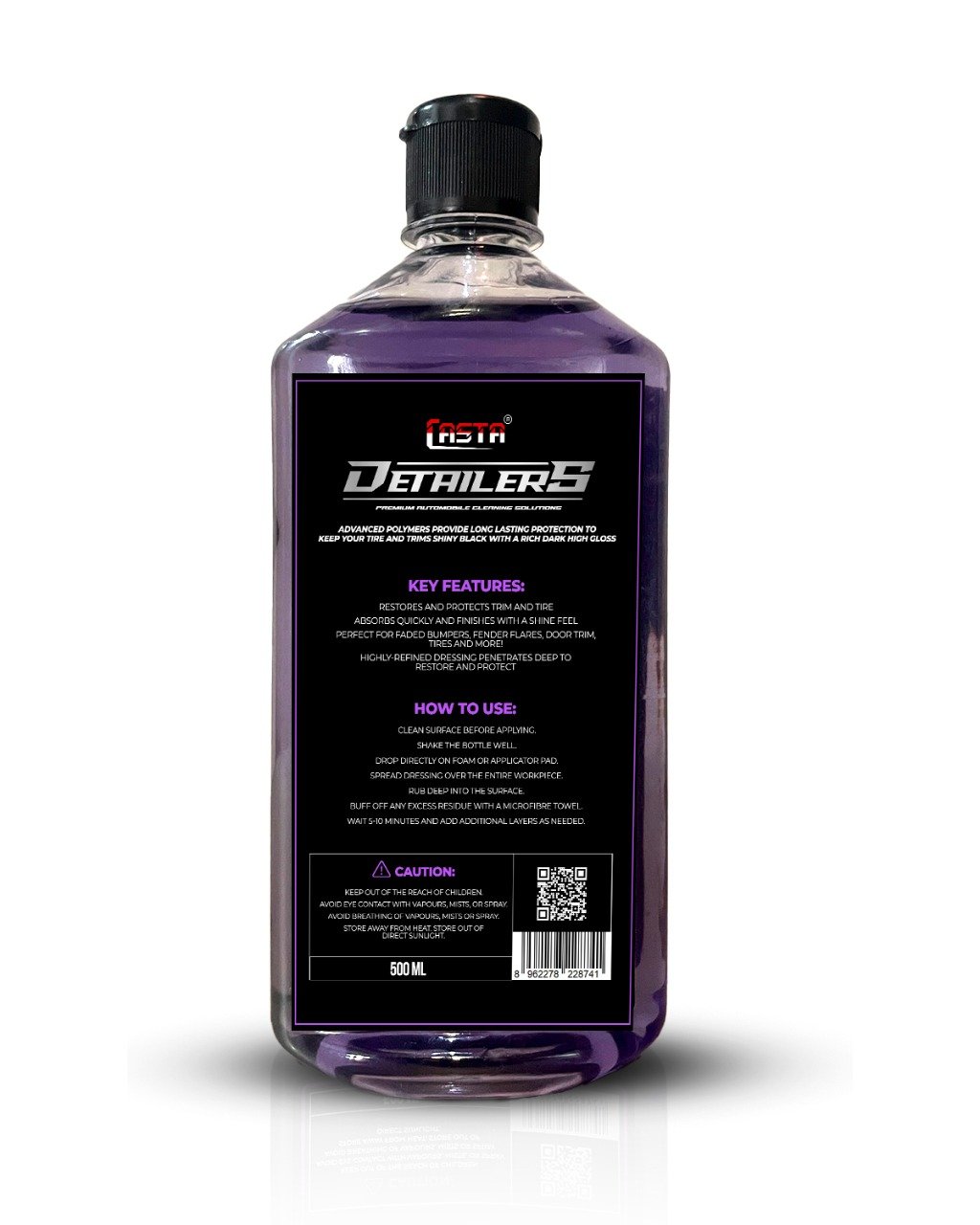 Casta Detailers Tire N Trim Gel 500 ml - Image 2