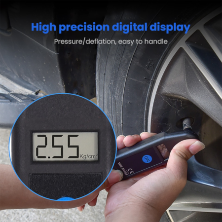 Digital LCD Tire Pressure Gauge Diagnostic Tool - Image 3