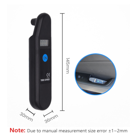Digital LCD Tire Pressure Gauge Diagnostic Tool - Image 7