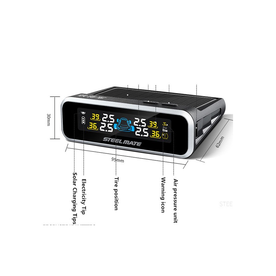 STEEL MATE TIRE PRESSURE MONITORING SYSTEM