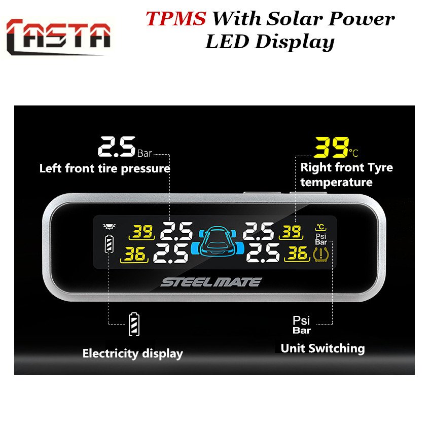 STEEL MATE TIRE PRESSURE MONITORING SYSTEM - Image 2