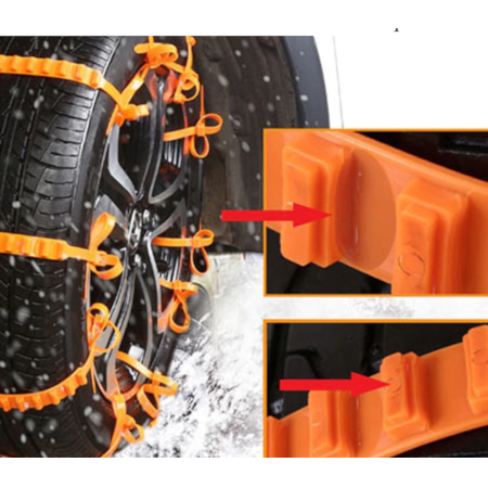 Car Emergency Tire Chain Anti-skid Snow Clips - Image 10