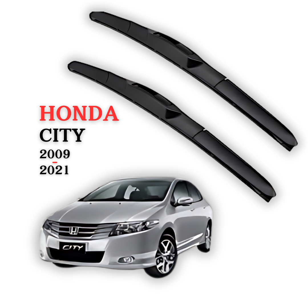 Tri-Stage Car Windshield Wiper Replacement Blades Fit For Honda City 2009-2020