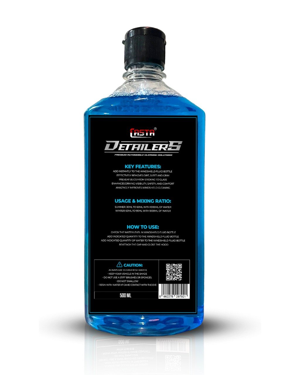Casta Detailer Windshield Wiper Fluid 500ml - Image 3