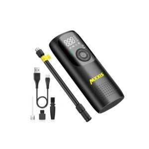 MAXXIS SMART PORTABLE AIR COMPRESSOR PUMP – 2000MAH RECHARGEABLE LITHIUM BATTERY – LED DIGITAL DISPLAY