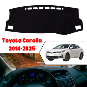 Toyota Corolla 2015 2025 Dashboard Mat – Suede Nonslip Velvet Fur