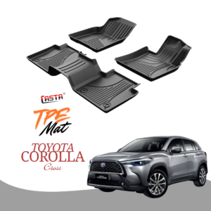 Corolla Cross 2021-2025 TPR Car Floor Mats – Premium Interior Protection