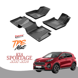 Kia Sportage 2020-2024 TPR Car Floor Mats – Premium Interior Protection