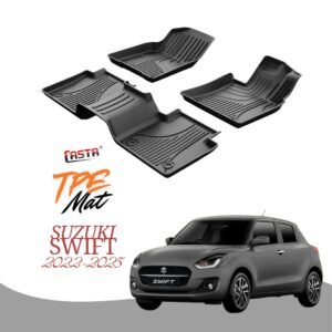 Suzuki Swift 2022-2025 TPR Car Floor Mats – Premium Interior Protection