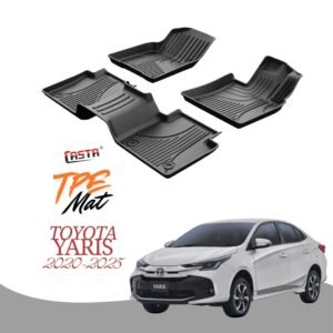 Toyota Yaris 2020-2025 TPR Car Floor Mats – Premium Interior Protection