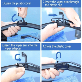 Tri-Stage Car Windshield Wiper Replacement Blades Fit For Honda Civic 2016-2020 Code: WP civic2016 1826 - Image 5